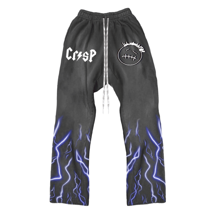 Blue Lightning Sweatpants