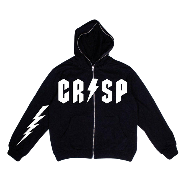 Crispy Zip Up Puff Hoodie