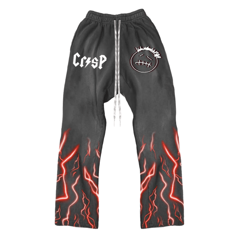 Red Lightning Sweatpants