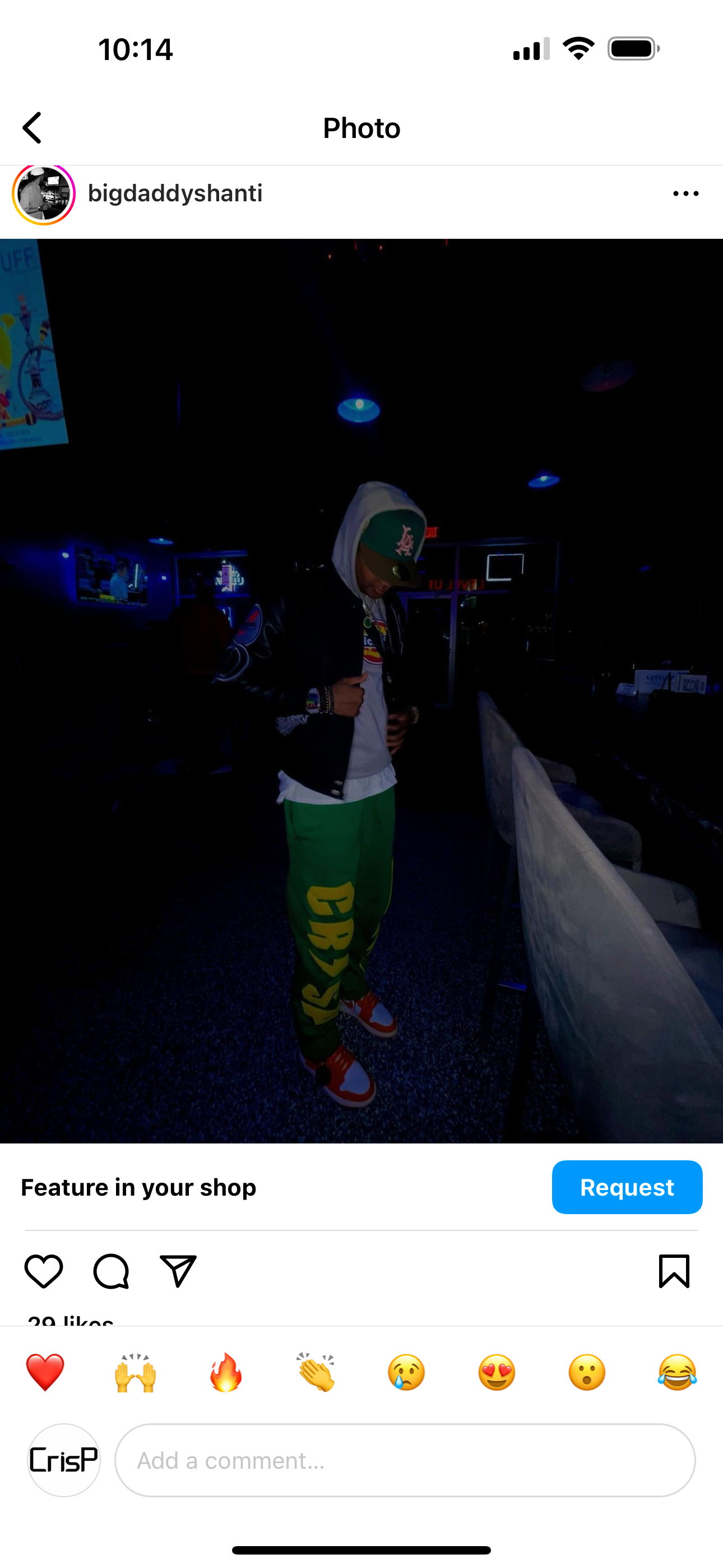 Oregon Puff Rock n Roll Sweats - CrisP NYC