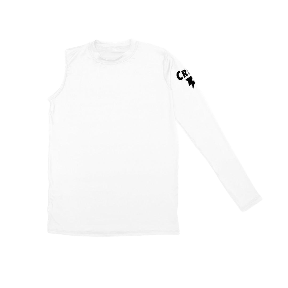 PERFORMANCE COMPRESSION WHITE ARM SLEEVE