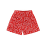 Red Bandana Shorts
