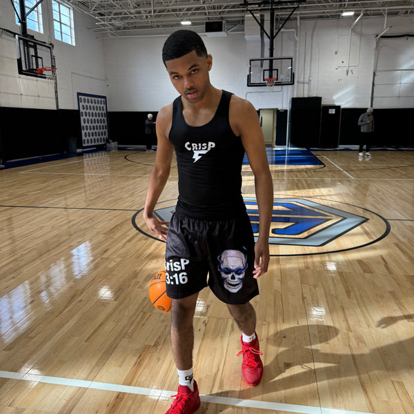 PERFORMANCE COMPRESSION BLACK TANK TOP