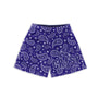 Blue Bandana Shorts