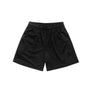 Black Blank Mesh Short