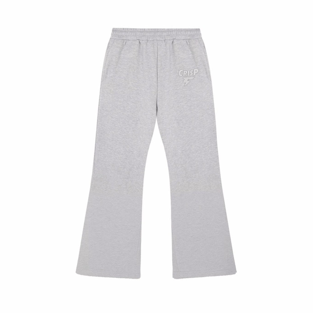 Cool Gray Flared Sweatpants