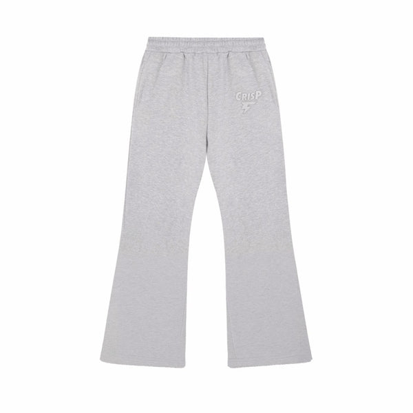 Cool Gray Flared Sweatpants