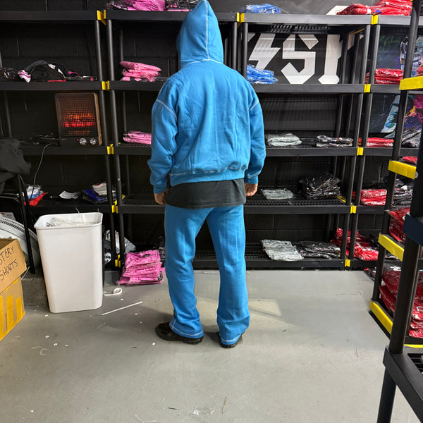 Baby Blue Exotic Hoodie