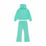 Tiffany Green Flared Sweatsuit
