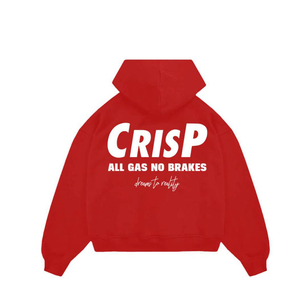 Red All Gas Hoodie
