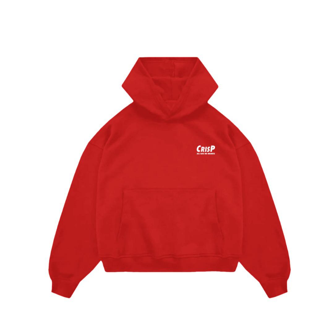 Red All Gas Hoodie