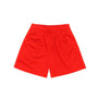 Red Blank Mesh Short