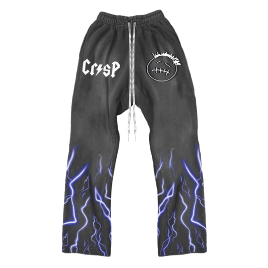 Blue Lightning Sweatpants