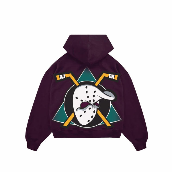 Ducks Hoodie Purple