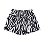 Black and white Tiger print Shorts