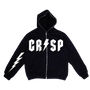Crispy Zip Up Puff Hoodie
