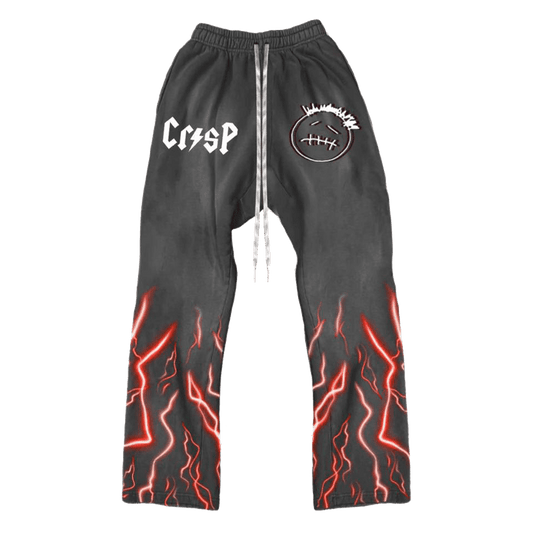 Red Lightning Sweatpants