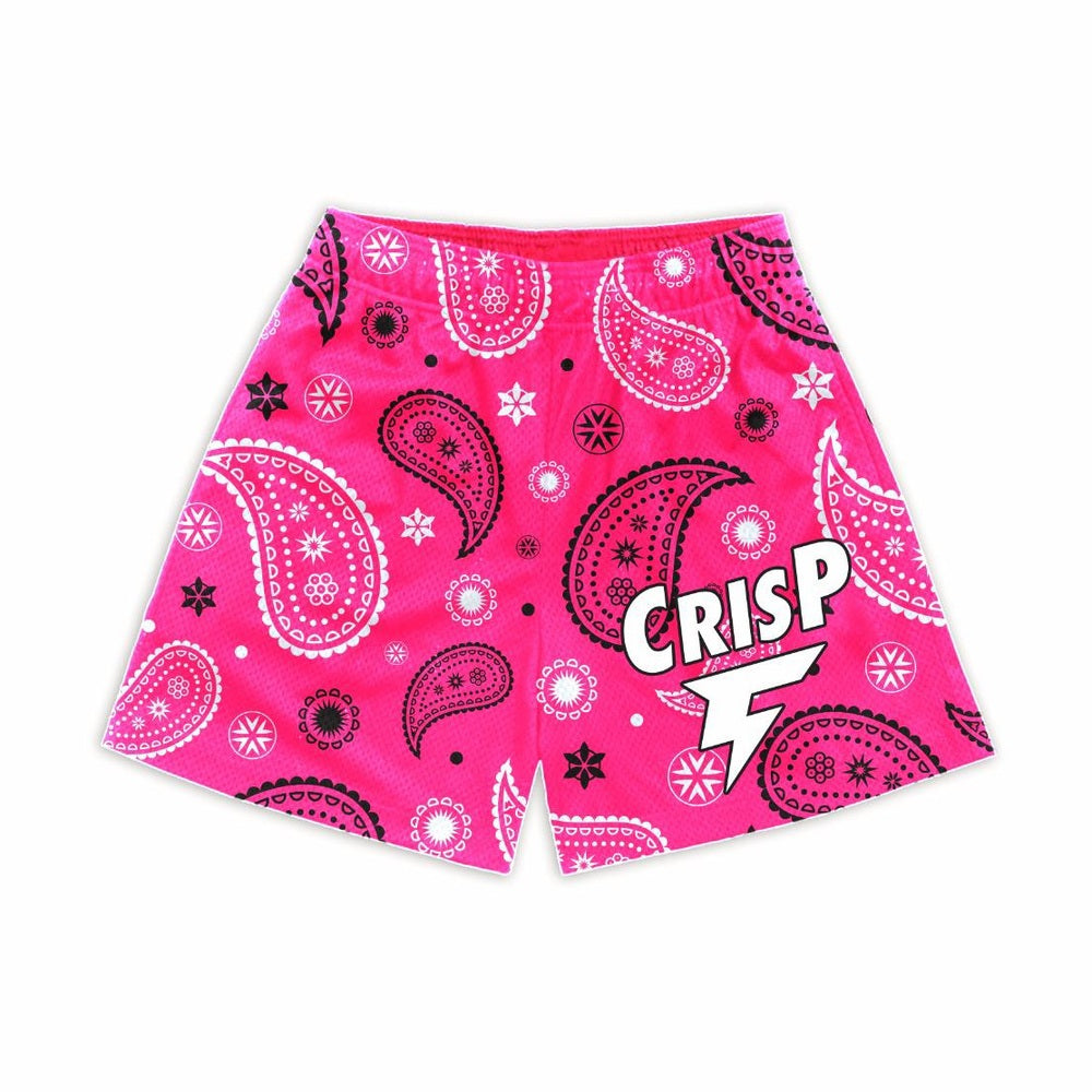 Pink Bandana Shorts