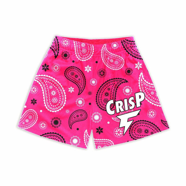 Pink Bandana Shorts