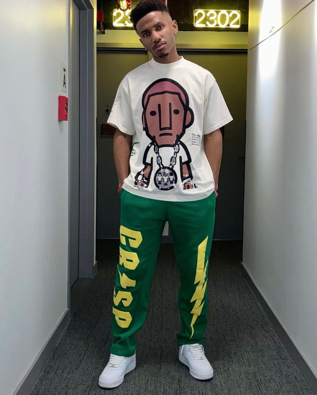 Oregon Puff Rock n Roll Sweats - CrisP NYC