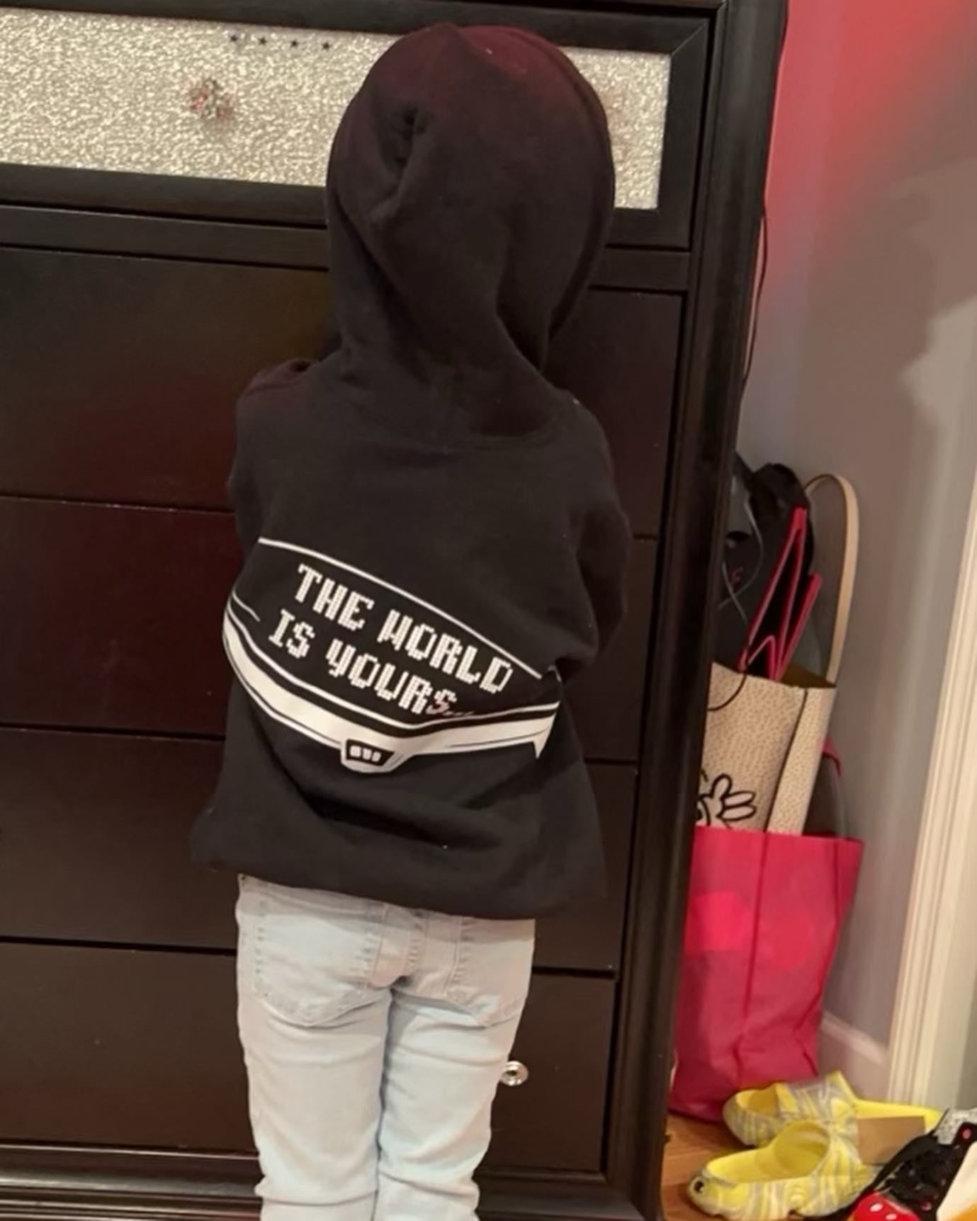 The World is Yours Hoodie Kidz - CrisP NYC