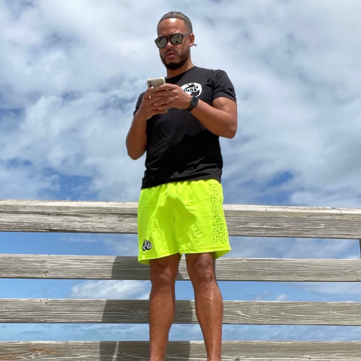 The World is Yours Black tee - CrisP NYC