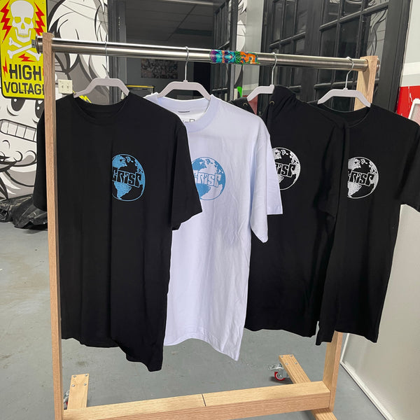 The World is Yours Black tee - CrisP NYC