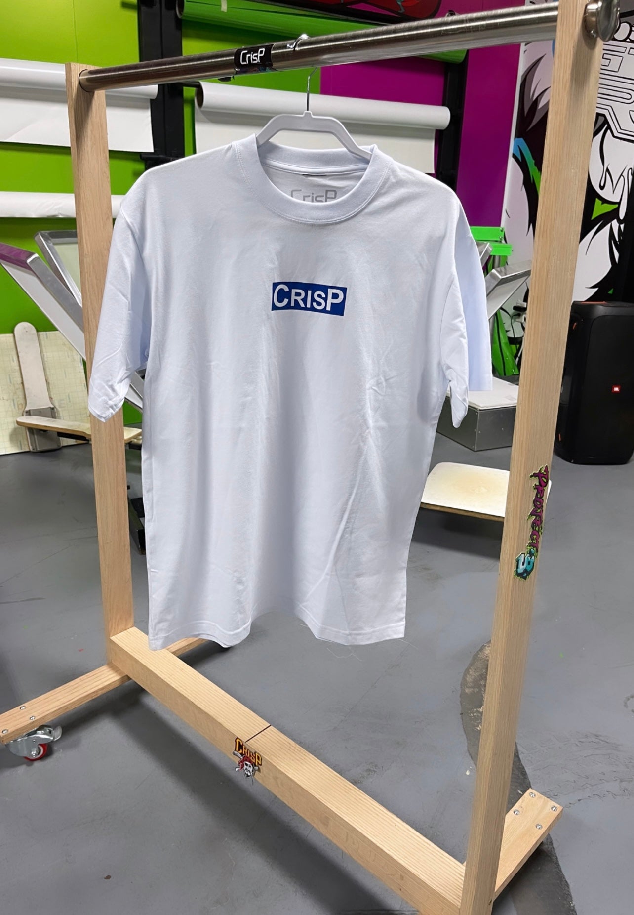 Box Logo Royal Blue - CrisP NYC