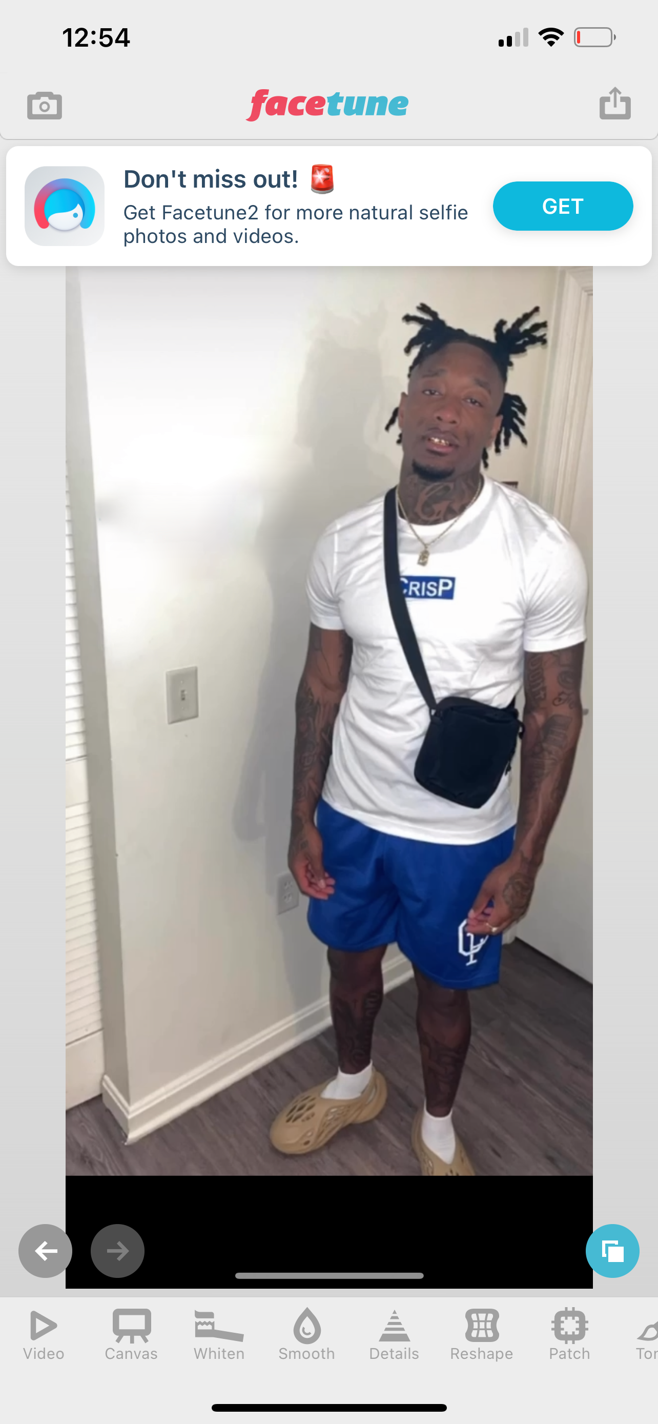 Box Logo Royal Blue - CrisP NYC