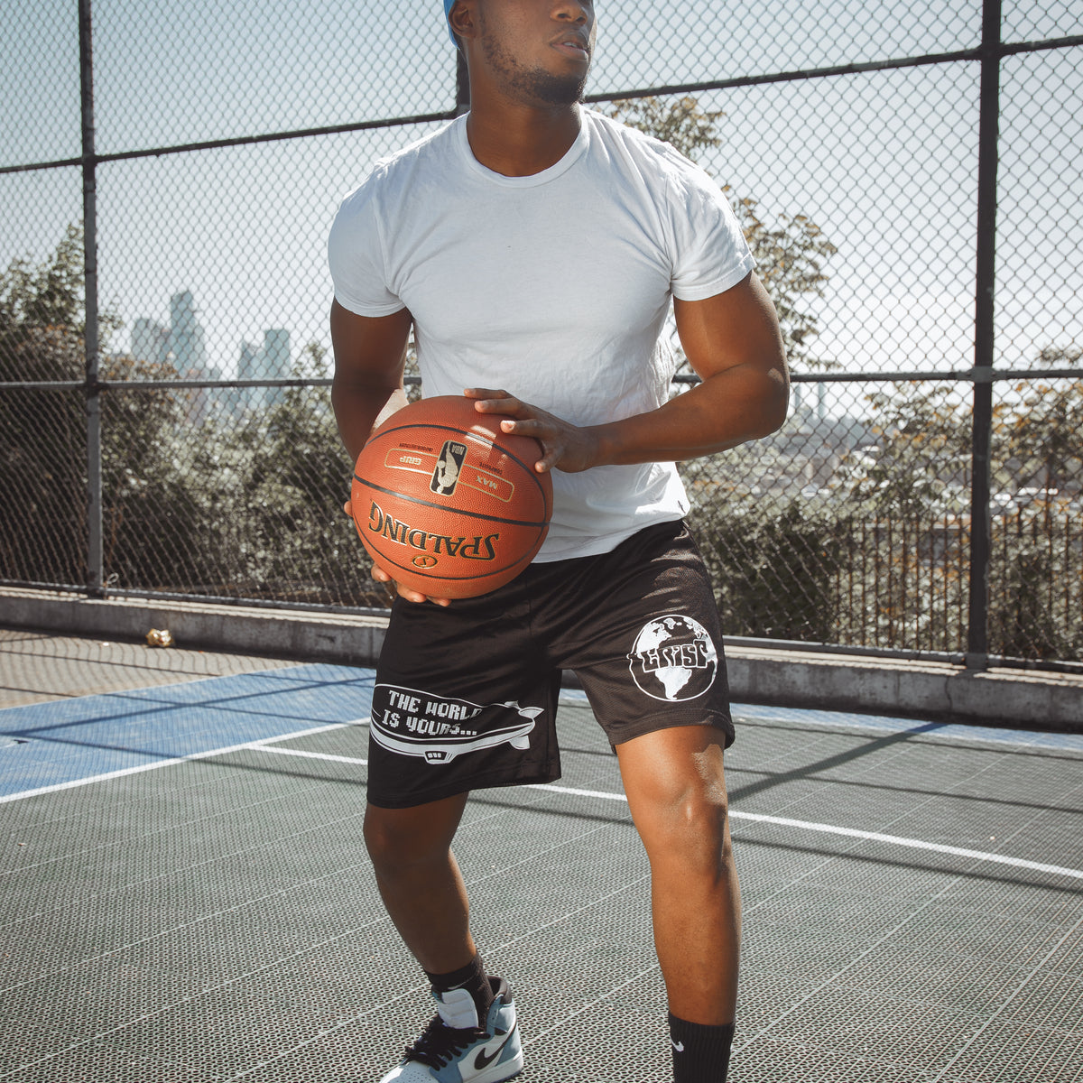 The World Is Yours Shorts - CrisP NYC