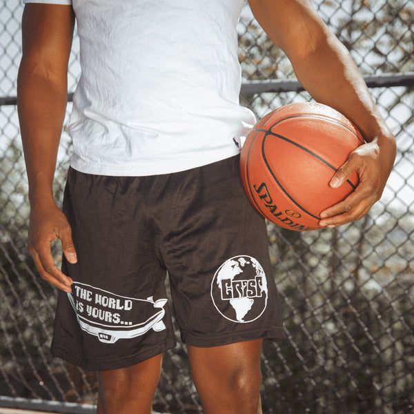 The World Is Yours Shorts - CrisP NYC
