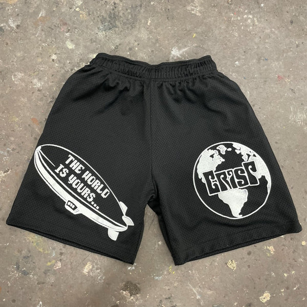 The World Is Yours Shorts - CrisP NYC